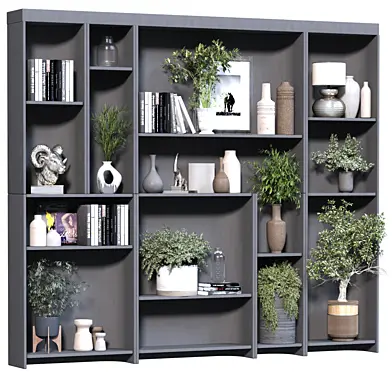 interior decoration shelf set 575