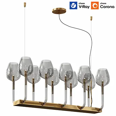 Rose Chandelier By Italamp