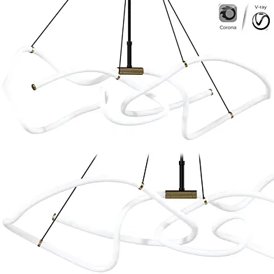 Ghost Chandelier Mini Neon