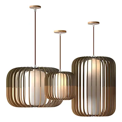 Nordic Wooden Pendant Lamp