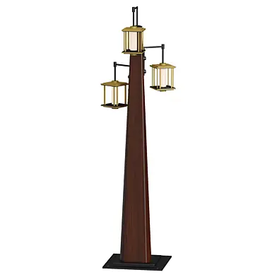 Smoking Mulan Tree Lantern