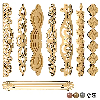 Collection of door knobs and handle-set 036