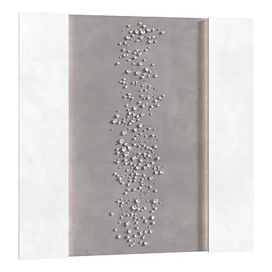 Wall Panel with Flowers