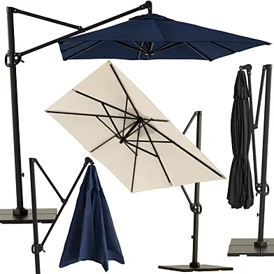 Rectangular Cantilever Outdoor Patio Umbrella Pottery Barn