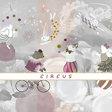 Дизайнерские обои CIRCUS pack 5