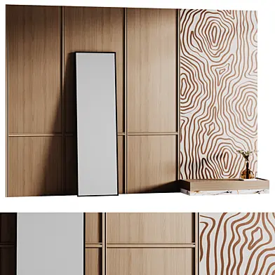 Modern Wal Headboard 02