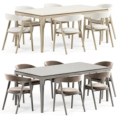 Trevor chair, Milford table