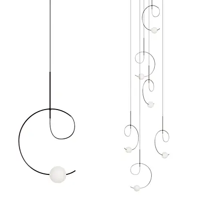 Loop pendant lamp Designed by Gerardo Mari for Estiluz