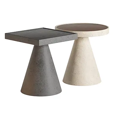 Coffee table CONE OPEN AIR By Meridiani