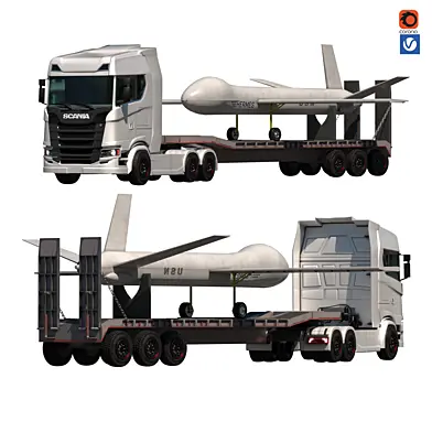 SCANIA-articulated vehicle