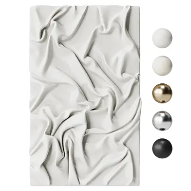 Textile Relief Sculptural panel