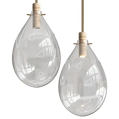 Calandra Glass Pendant Lamp