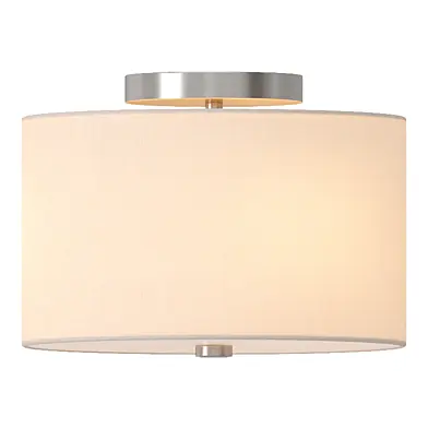 Textile Classic 976 Semi Flush Ceiling Light
