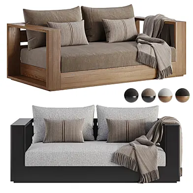 Hayman Teak 2 Seat Sofa