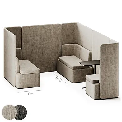 KAIVA Sectional modular KAV1 KAV4 by MDD