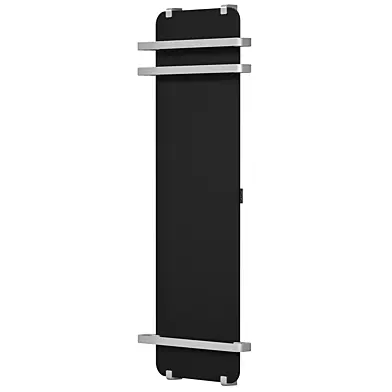 Полотенцесушитель электрический Allen Brau Infinity 140x44 с рейлингом 2.0  серебро браш