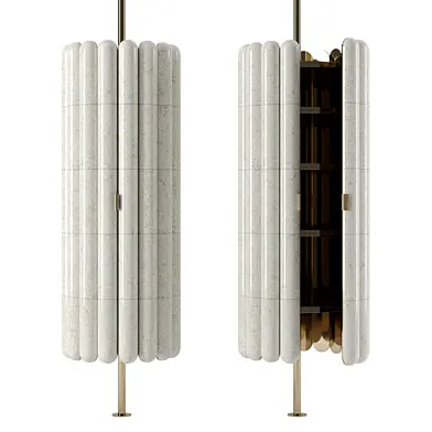 RAKU-YAKI CABINET BAR
