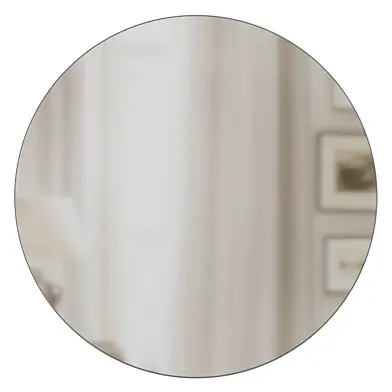 Giant Round Gold Mirror