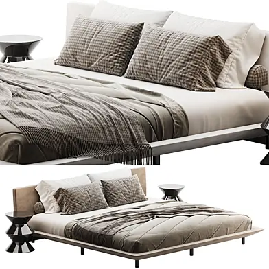 Chemise Bed by Living Divani