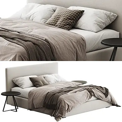 Duomo Design Mono Fabric Bed