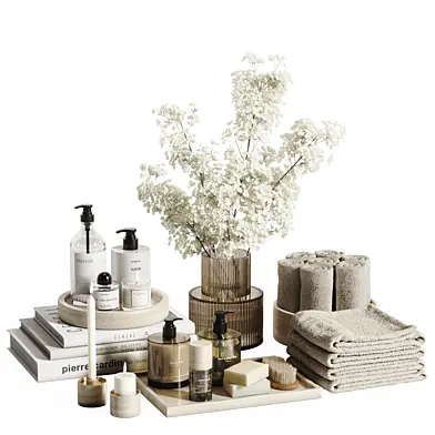 Bathroom accessories set 007