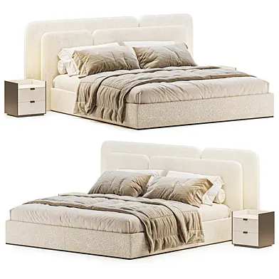 Libra bed by Minotti