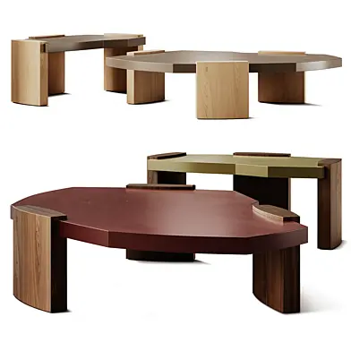 Secolo Kora Wooden Coffee Tables