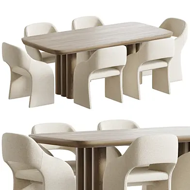 Стул E7.6 от Ellipse and Dining Table