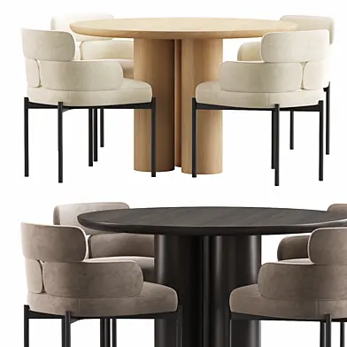 Sylvie chair and table