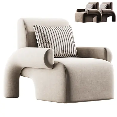 Elegant Ergonomic Arm Chair