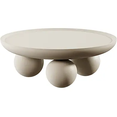 French Round Coffee Table