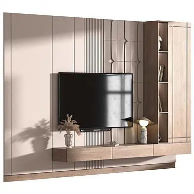 TV wall set 02
