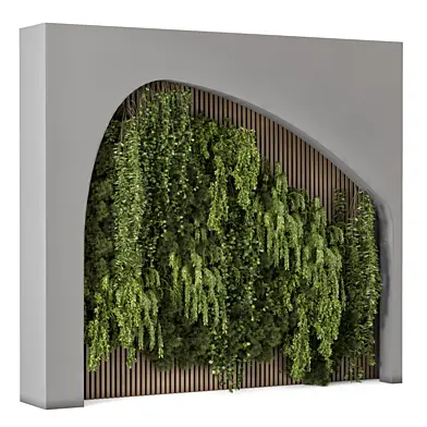 Minimal Wall Vertical Garden_Set 3578