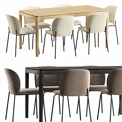 Boconcept Princeton chair and table