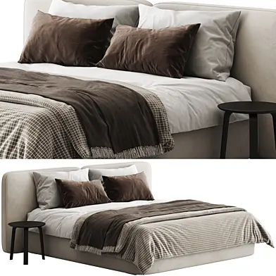 Lavsit Tadao Fabric Bed
