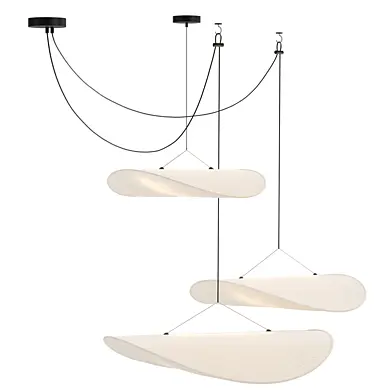 Tensioned suspension Pendant Lamp