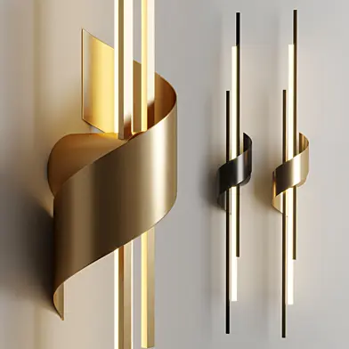 lampatron TINUS BEND wall light corona