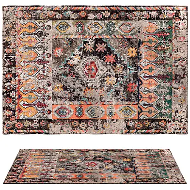 Cassiopeia - Black / Multicolor Rug