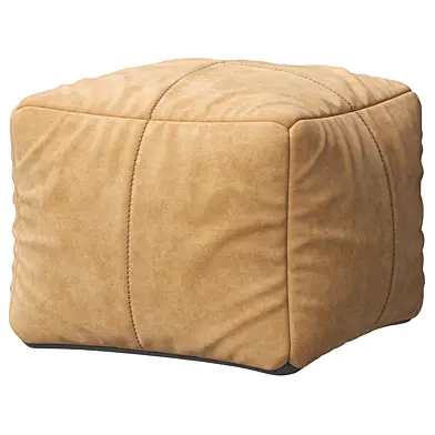 Pottery Barn / Pieced Pouf
