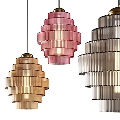 Antique Brass Bottle Shade Pendant Light