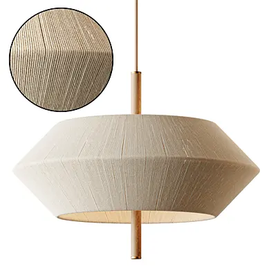 BC2 Totora Oak Pendant Light