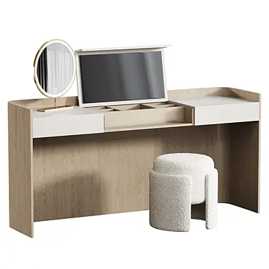 Dressing table  "A" Ottoman and Mirror  / Туалетный столик 15