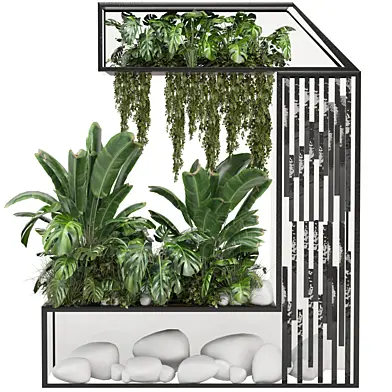 Outdoor Bush and Plants Garden_Set 0160