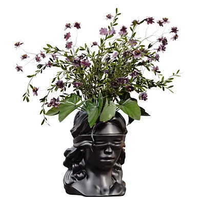 Vase with Female Figure Design 759