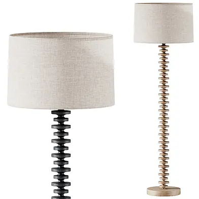 Fishbone Floor Lamp