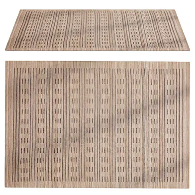 Dashed Stripe Outdoor Performance Rug
