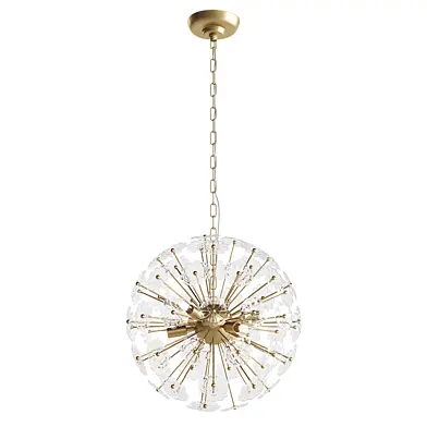 Libra Luxurious Glamour Collection Daisy Champagne Pendant Chandelier