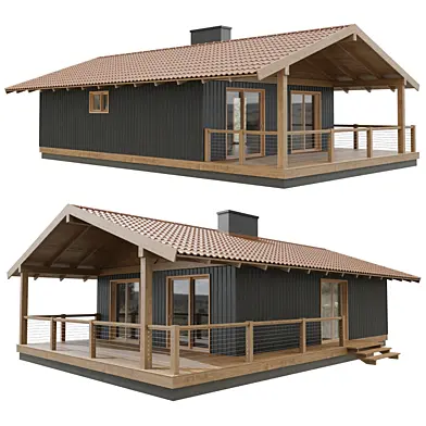 Modern single-story house #12