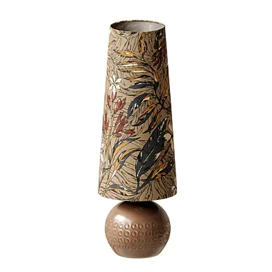 Table lamp Lampshade conical natural color