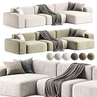 Desiree Dorvan Modular Sofa By  Archiproducts